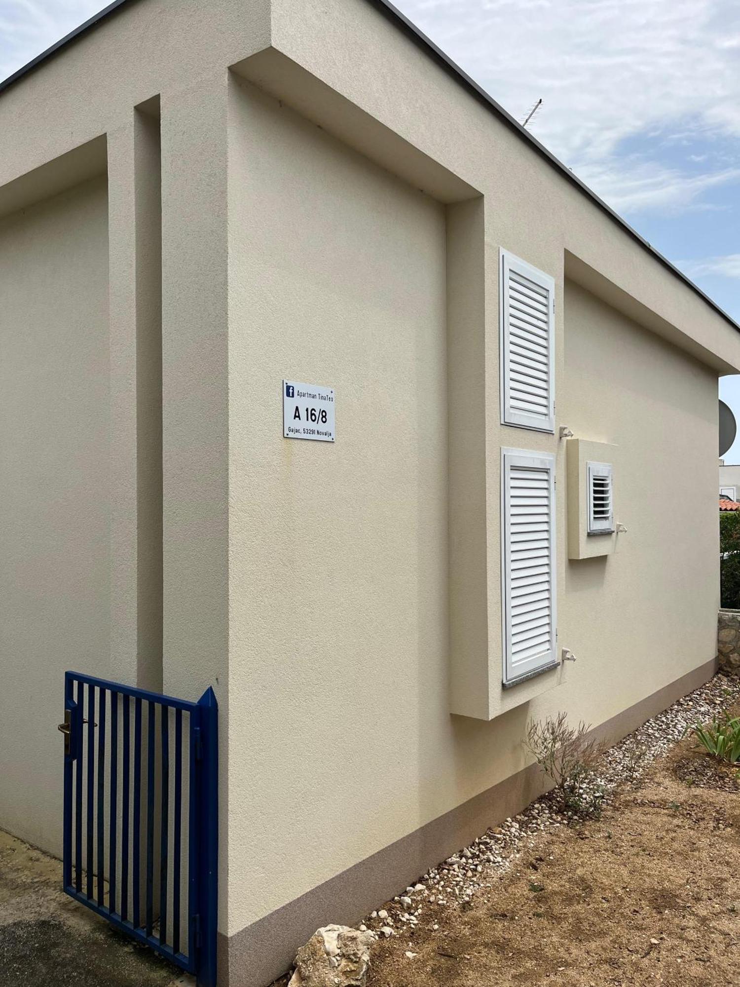 Apartment Tinateo, Gajac Novalja Exterior photo